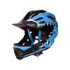 Kinder Vollgesichts-Skatehelm mit abnehmbarem Kinnschutz Cartoon-Monster-Design Rollschuhfahren Radfahren Sicherheitsausrüstung