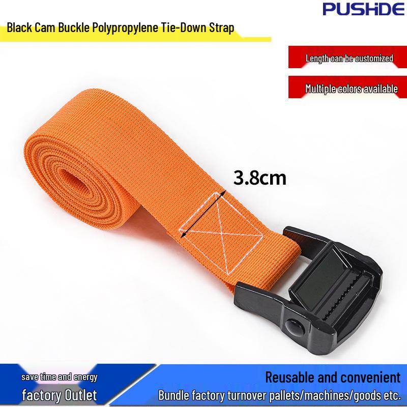 Zinc Alloy Cam Buckle Polypropylene Strap for Cargo Tie-Down