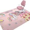 Thick Cartoon Astronaut Area Rug – Non-slip, Insulated Carpet for Children's Rooms & Living Areas
