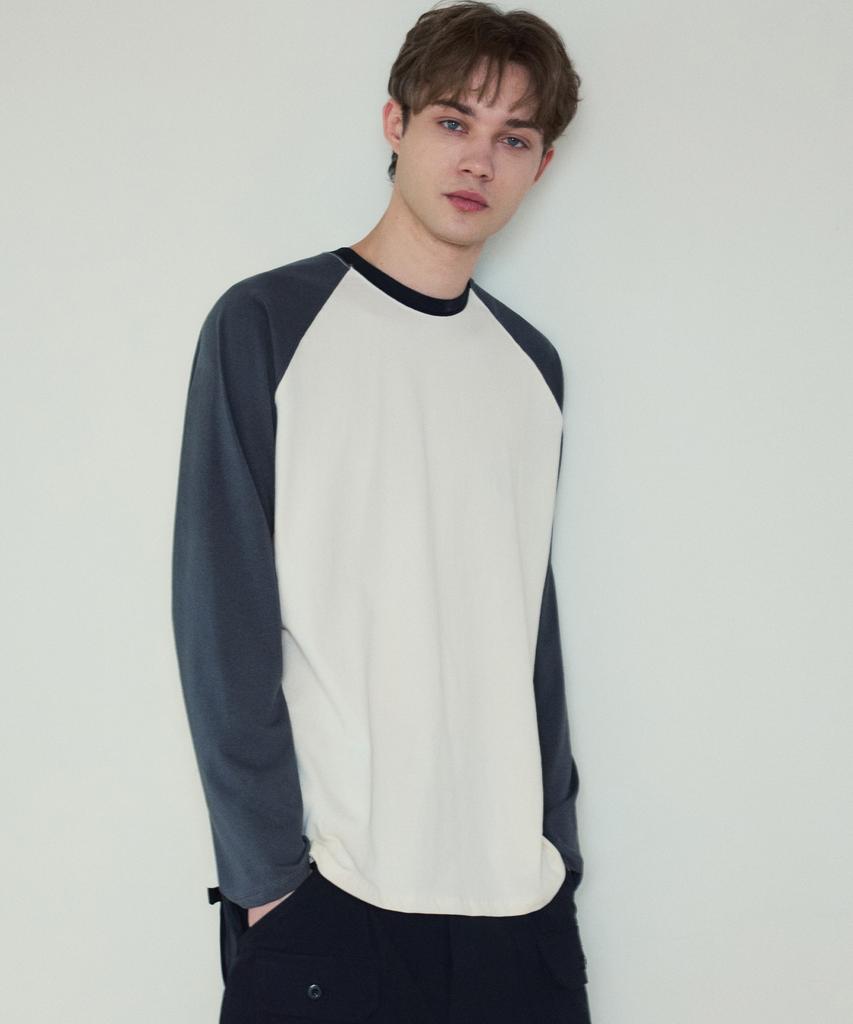 Wednesday Oasis Raglan Stitch Sleeve T-Shirt_3 Colors (W25-Tp11)