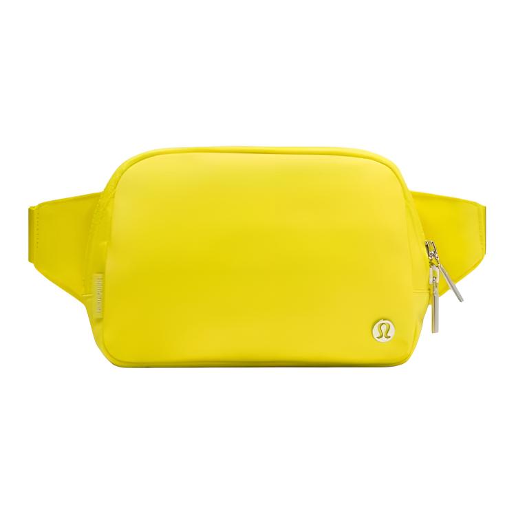 Lululemon Everywhere 2L Double Zipper Nylon Waist Bag Large Unisex bags Daisy-Glow LU9B11S-069097 Daisy Glow