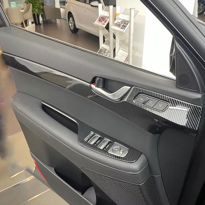 Fits 19-22 Palisade: Interior Door Trim, Gear Shift Frame, Center Console & More