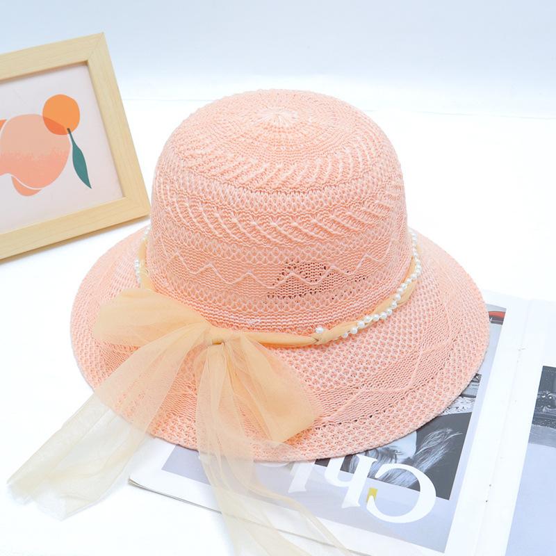 New Straw Hat Women's Outdoor Sunshade Sunscreen Hat Big Brim Trendy Vacation Beach Hat Breathable Cool Hat
