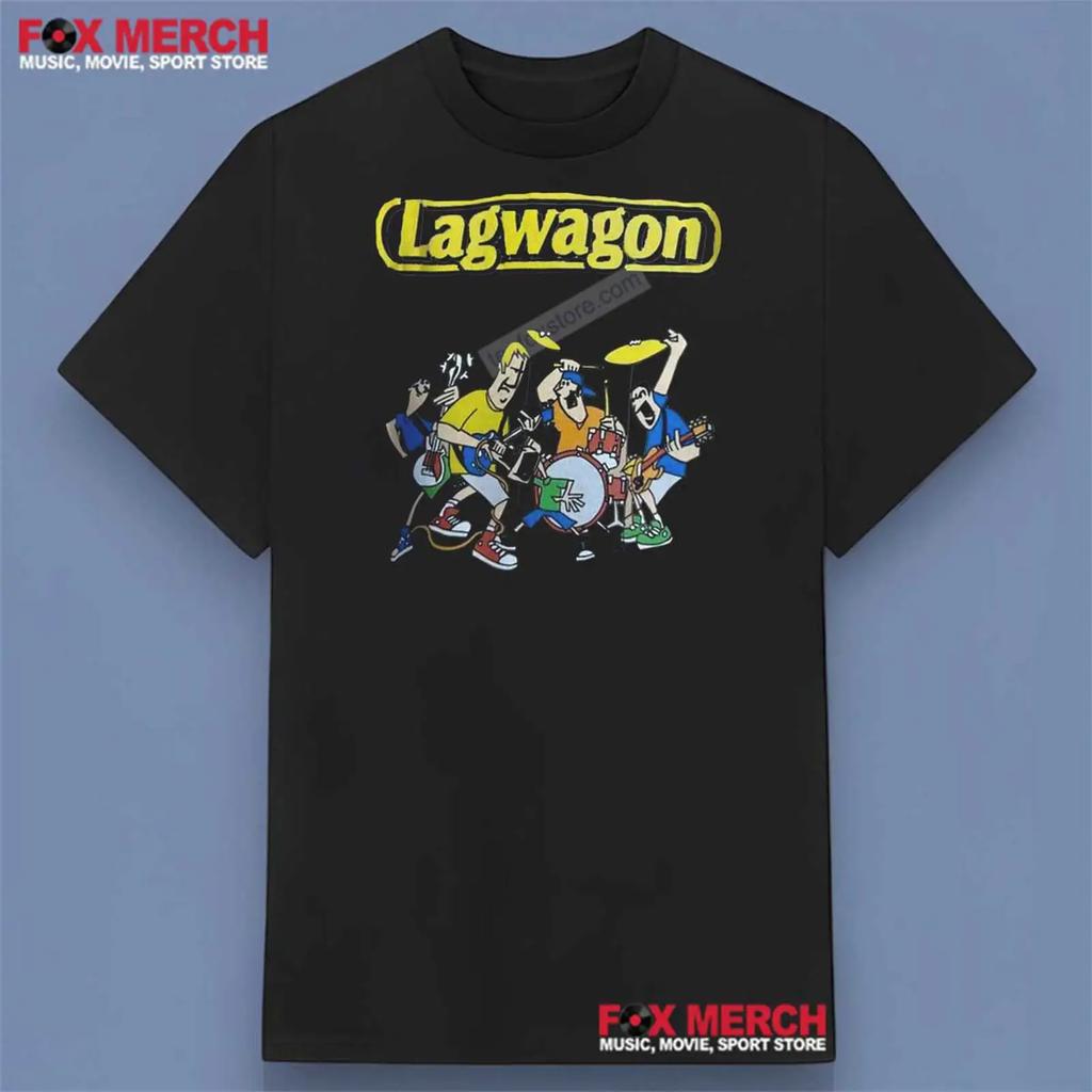 Lagwagon Music Band T Shirt Vintage Graphic Slightly Soft Homme Fashion Stretched Comfortable Designer Clothes Unisex