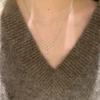 2026 Exquisite Sparkling Luxury Water Drop Necklace - Lightweight Niche Clavicle Chain Gift for Girlfriend