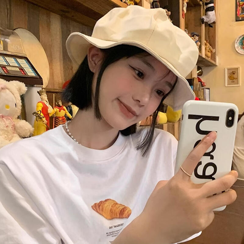 Женская беретка с полями, шляпа художника, шляпа-буханка, хлопковая шляпа green