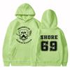 Abbigliamento Donna Shoresy69 Sudbury Blueberry Bulldogs Felpa Streetwear Pullover con Cappuccio Manica Lunga Invernale Morbida Felpa con Cappuccio Grafica