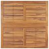 Vidaxl 5-Cz. Folding Garden Furniture Set, Solid Teak Wood