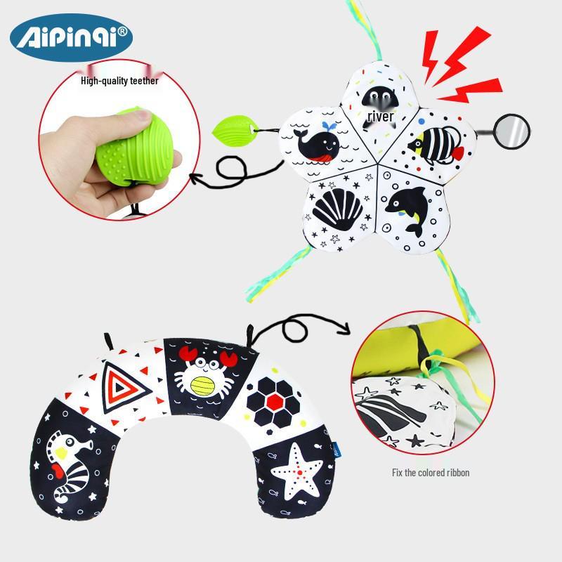 Aipinqi Baby Head-Up Tummy Time Training Pillow Toy