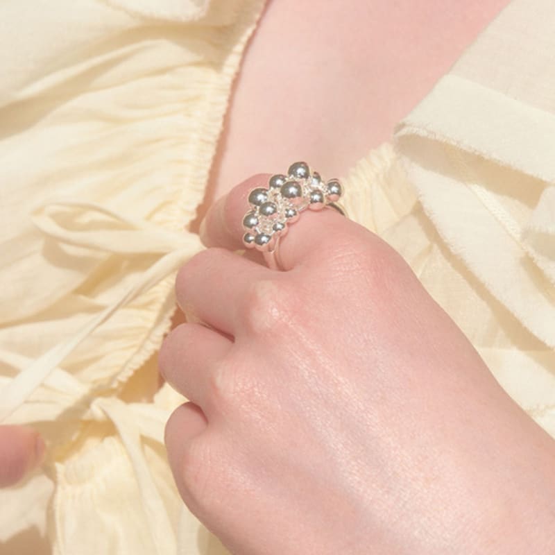 

LOVE ME MONSTER [Silver] Variety Balls Ring (L242MRI010) No. 16