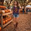 Women's Halloween Printed V-Neck Raglan Sleeve T-Shirt Casual Short Sleeve Top