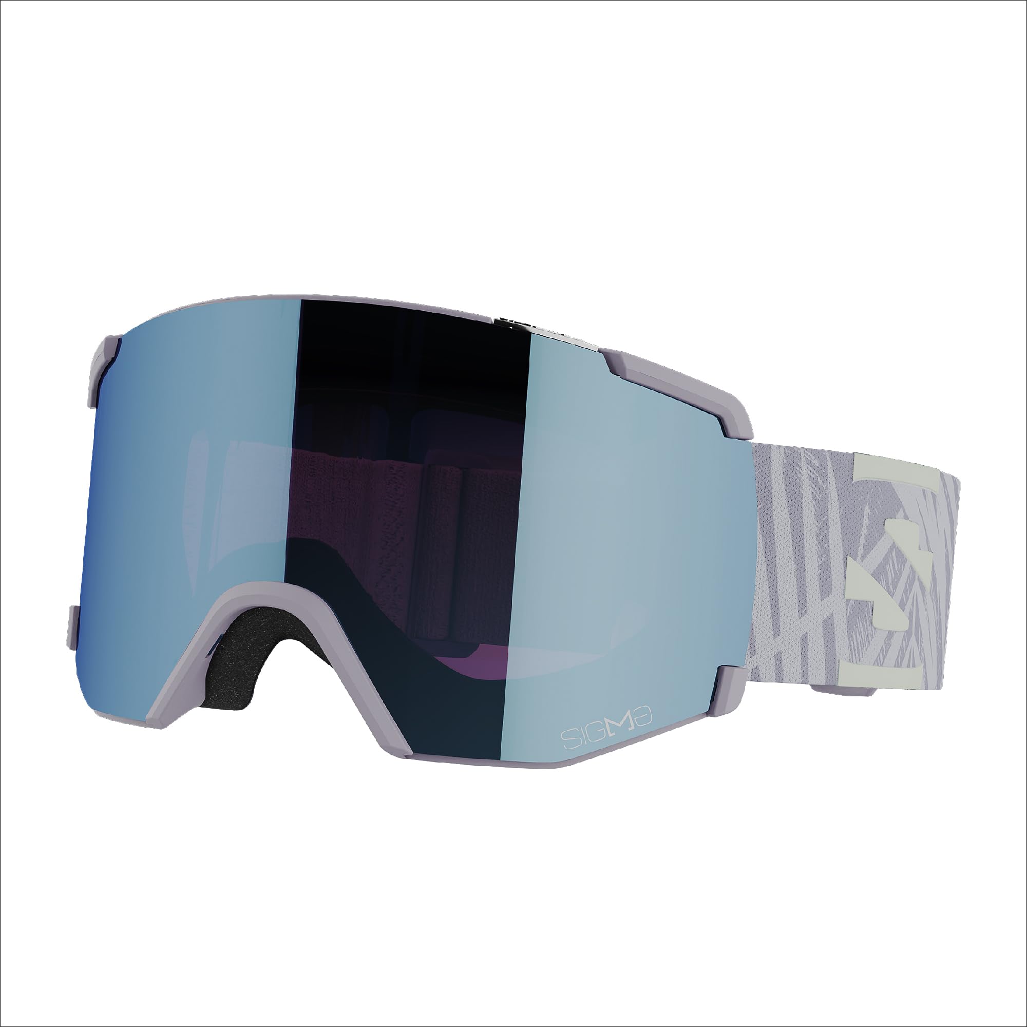 

Salomon SIGMA Free Evening Haze S/VIEW Ski/Snowboard Goggles, 2023-24 Model, Unisex, L47251900,