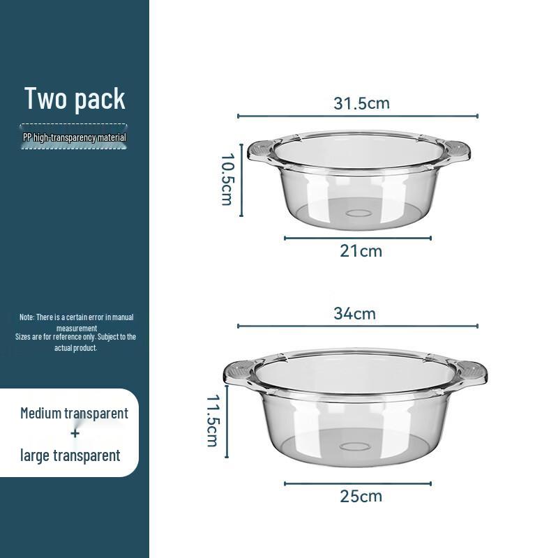 Multipurpose Antibacterial Plastic Basin