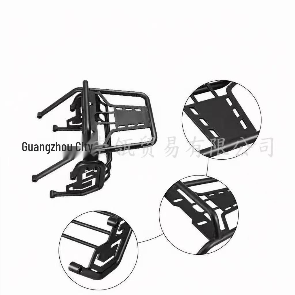 Curved Headlight Cover, Front Rack & Rear Rack for Honda CT125 Modifications