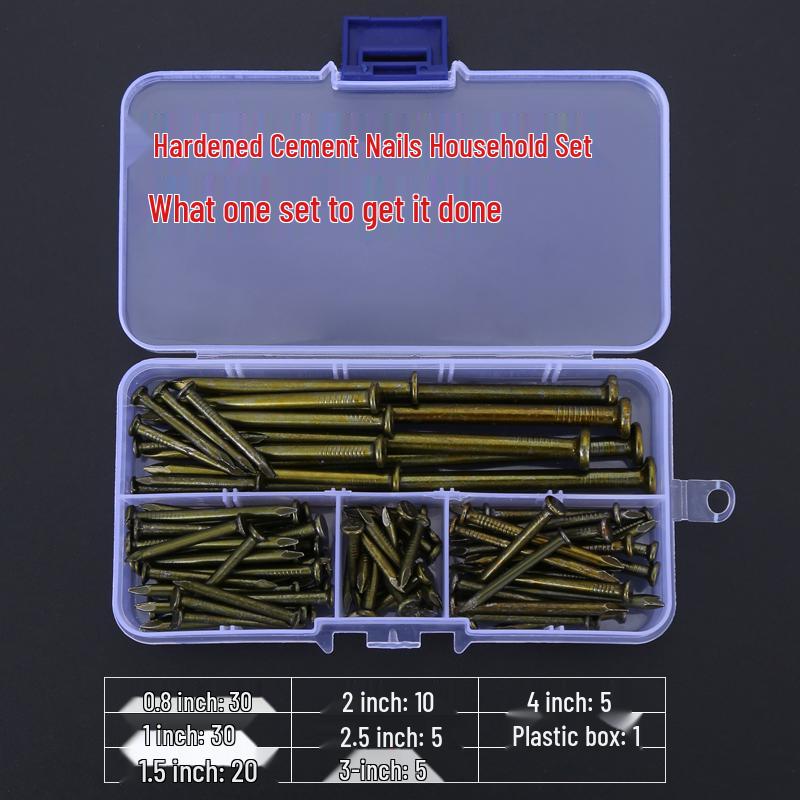 Long Cement Steel and Iron Nails for Wall and Woodworking