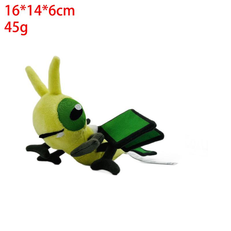 Small elf, green caterpillar, Dreamy Ba, big butterfly, Electric Shock beast, dragon, plush toy doll