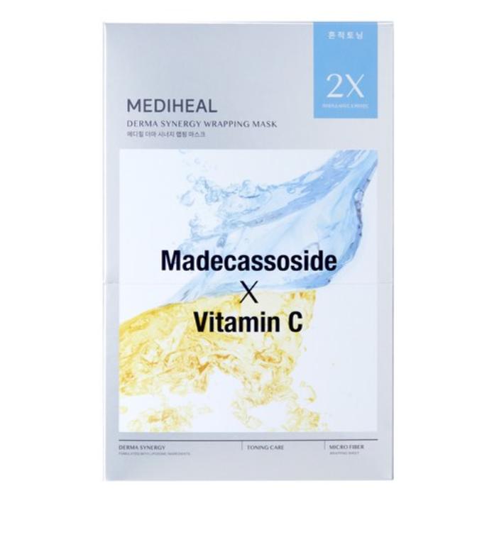Mediheal Derma Synergy Wrapping Mask 10 Sheets – Korean Skincare Sheet Mask (5 Variants)
