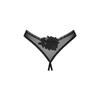 Obsessive - String Ouvert Latinesa - Černá M/L