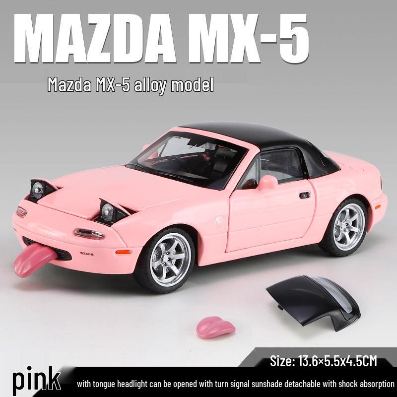 Mazda MX-5 Convertible 1:32 Alloy Model Car with Sound and Light Features