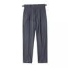 Mode hoher Sinn Neapel lässige Hose Herren bügelfrei Business Italienisch Pariser Schnalle hohe Taille gerade lange Hose
