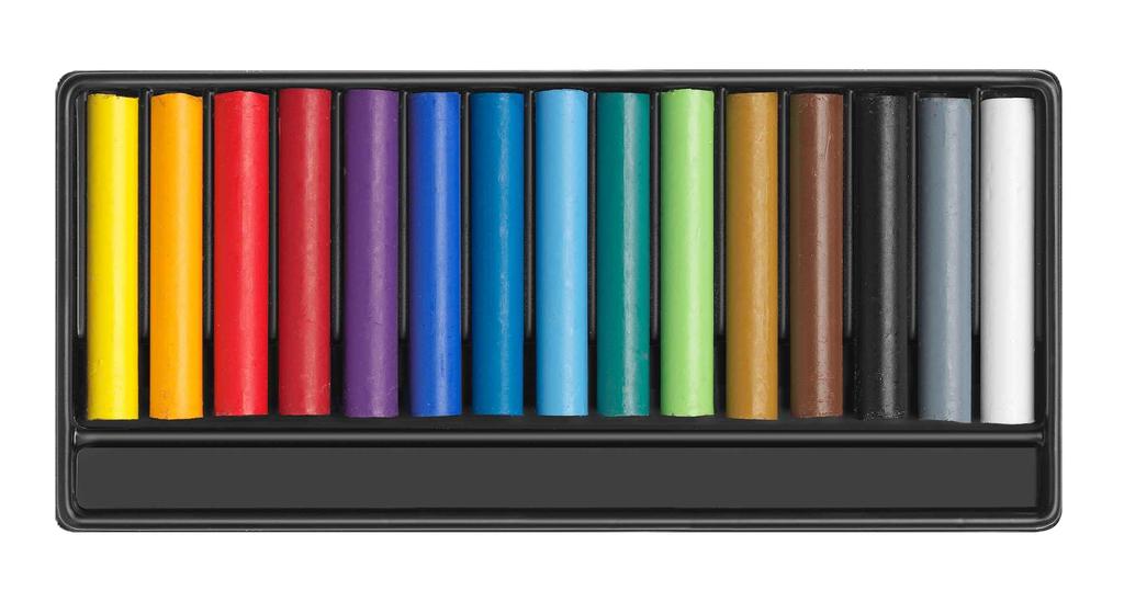 Caran Swiss Color Pastel set in paper box d'Ache 7502-815 Water-soluble 15-color