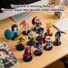 1/12PCS Ghost Slayer Blade Plum Rain Series Blind Box Cute Humanoid Doll Anime Peripheral Collection Model Gifts PVC Random Trendy Mystery Surprise