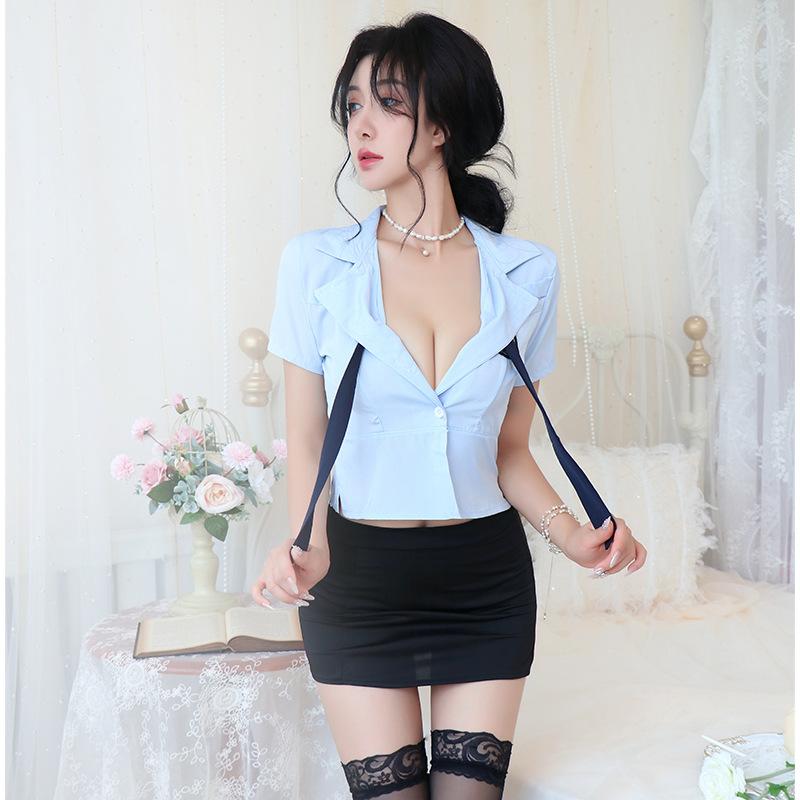 Sexy Lingerie Sexy Career Secretary Suit Cosplay Uniform Seduction OL Teacher Female