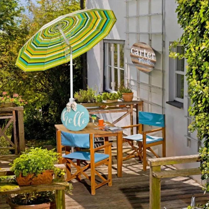 11.81inch Wood Chips Crafts Blank Wooden Circle DIY Painting Door Sign Wood Sign Home Party Holiday Decoration