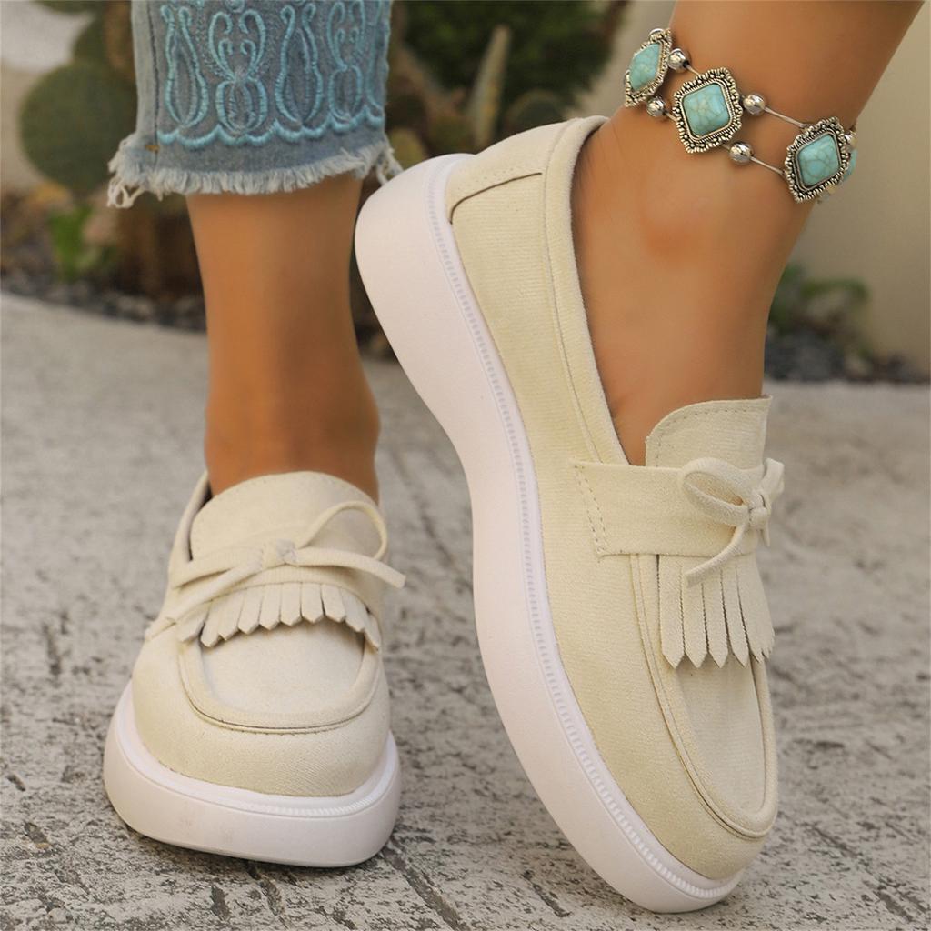 Women's Fashion Comfortable Large Size - Round Toe Flat Shoes