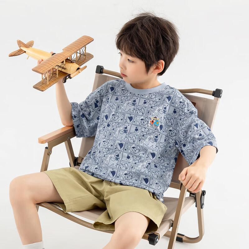 

Boys Ice-Feel Cotton Short-Sleeve T-Shirt 160