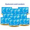 Hyaluronic Acid Condom 100/50pcs Ultra-thin Condom Safe Contraception Adult Double Lubrication Long Lasting Condoms for Men