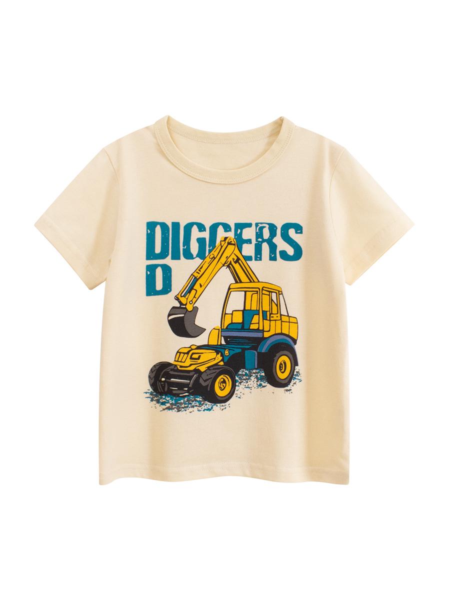 27Kids Korean Style Summer Boys Short Sleeve T-Shirt - New Arrivals Baby & Children s Clothing 120cm
