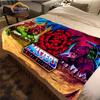 Cartoon Masters of the Universe Wool Blanket Jindian Animation Cashmere  Fashion  Portable Flannel Warm Camping