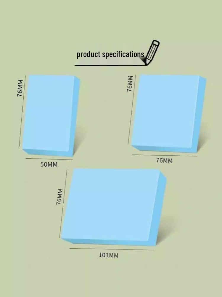 Tearable Reusable Sticky Notes: Student Edition