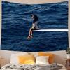 Oceanic Scenic Wall Tapestry Stylish Wall Hangings Art Decorative Wall Tapestries for Home Decor
