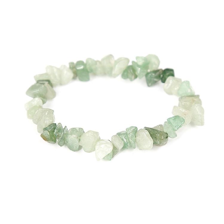 Armband aus Natursteinperlen, Chip-Schmuck, Amethyst, Aquamarin, Armband, Armreifen
