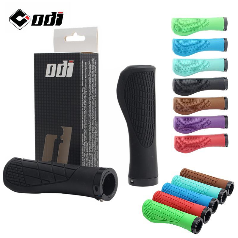 ODI Fietsgrips Zacht Silicagel Mountainbike Grips Ergonomie Mtb Manchetten Waterdicht Mtb Fiets Handvat Lock op Fiets Handvatten