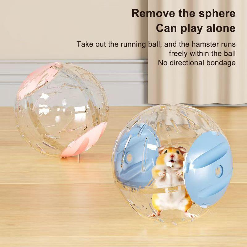 Hamster Small Pet Toy Car Funny Small Pet Hamster Toy Car Cute Hamster Interactive Sports Car Silent Fitness Wheel Toy Vehicle