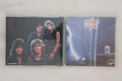 CD STONE FURY - Burns Like A Star WMC582 MCA Records 1990 Japan Metal Used