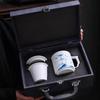 Chinese Style Ceramic Tea Infuser Mug