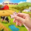 10 Farm Animal Magnetic Stickers, Farm Element Magnetic Stickers, Suitable for Kitchens, Offices, Classrooms, Refrigerators