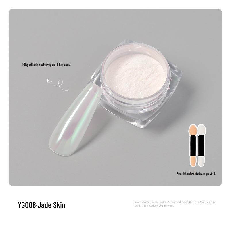 Hailey's Moonlight Iridescent Fairy Pink Mirror Powder