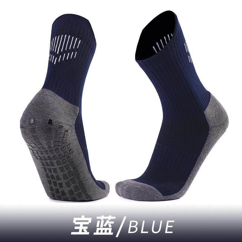 Training Thickened Towel Bottom Medium Tube Socks Non-Slip Sweat-Absorbing Sports Socks Men'S Professional Dispensing Football Socks