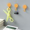 5pcs Hooks Strong Self Adhesive Wall Hanging Hook Kitchen Creative Cute Hooks Traceless Punch-free Door Bathroom Storage Hooks