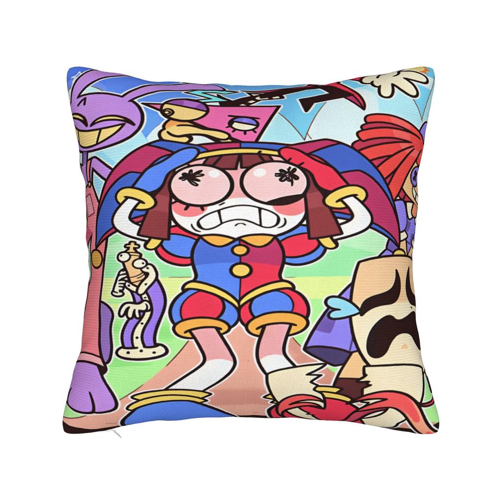 Pillow Case A-Amazing D-Digital C-Circus T-TADC Design  Pillow Cover For Sofa Home Decoration Kawaii Pillowcases