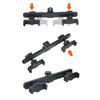 Universal Mobile Phone Bracket Dual Adjustable Crossbar Clip for Livie Stream Video Recording Multifunctional Tripod Accessories