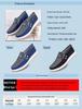 Men's Canvas Low-Top Casual Work Shoes - Old Beijing Style