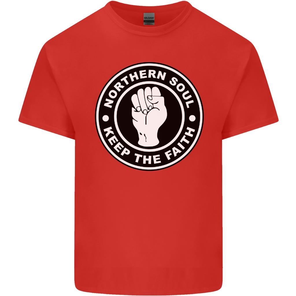 Northern Soul Keeping the Faith Unisexs Light Cotton TShirt