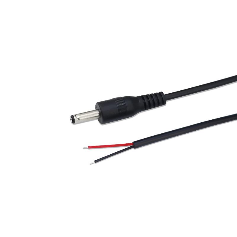 DC Power Cord 3.5x1.35mm Right-Angle Male Connector