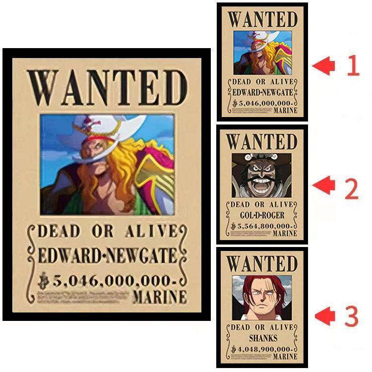 

3D-картина з аніме «One Piece» з градієнтом, лінзована, стереоскопічна 32.5*42.5*1CM